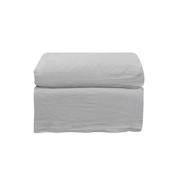 Dume Ottoman Sand Linen