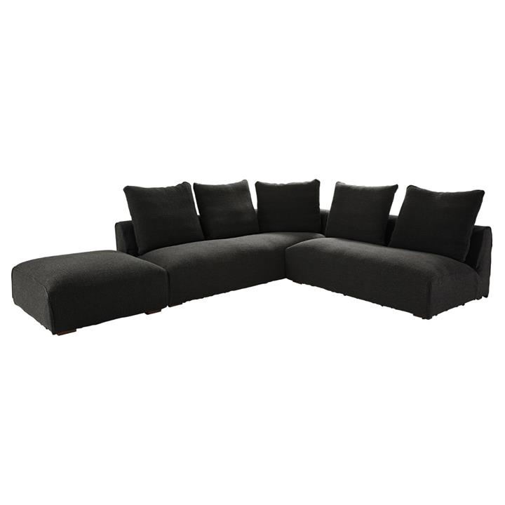 Dune Slate Modular Sofa | 3 Piece