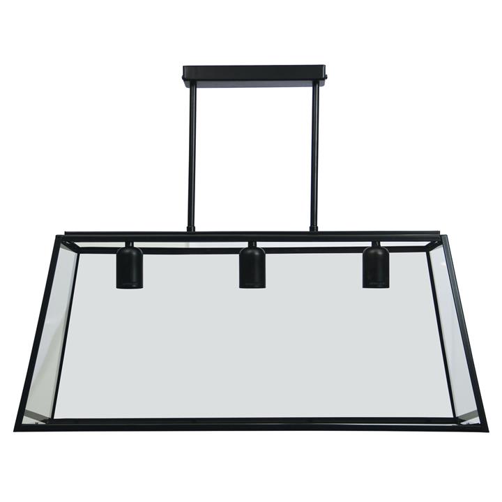 Eaton.70 3Lt Pendant Matt Black