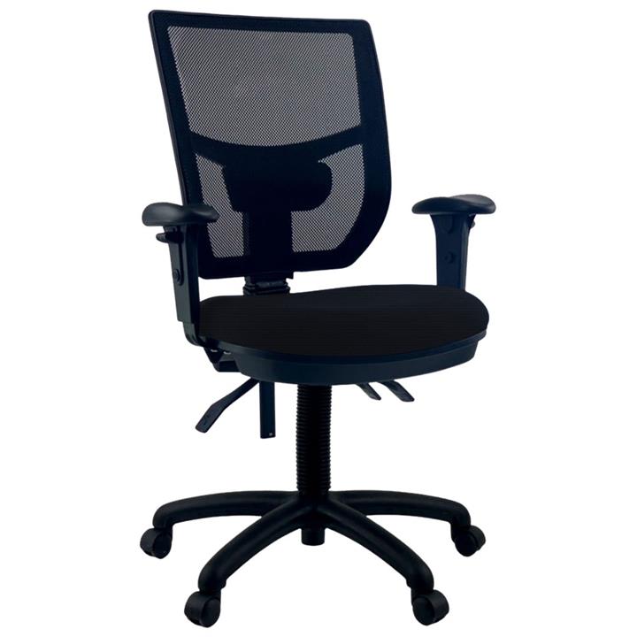 EISTEIN Medium Back Adjustable Arms Ratchet School Office Chair