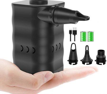 Electric Air Pump, Rechargeable Battery Air Mattress Pump, Portable Quick-Fill Inflator/Deflator Pumps with 4000mAh for Camping Inflatable Cushions