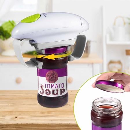 Electric Jar Opener, Restaurant Automatic Jar Opener for Seniors with Arthritis, Weak Hands, Bottle Opener for Arthritic Hands