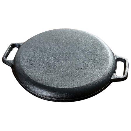 Electric Smart Induction Cooktop and 30cm Cast Iron Frying Pan Skillet Sizzle Platter