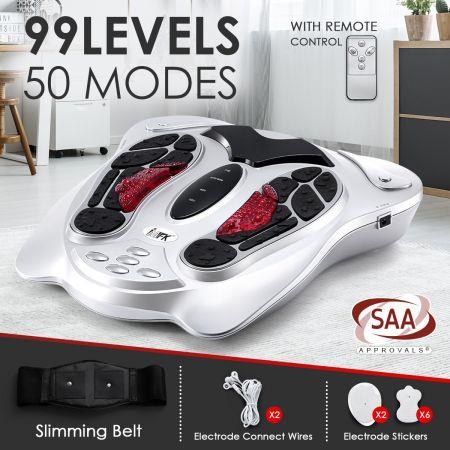 Electromagnetic Wave Pulse Foot Circulation Improve Promoter Heat Massager Machine