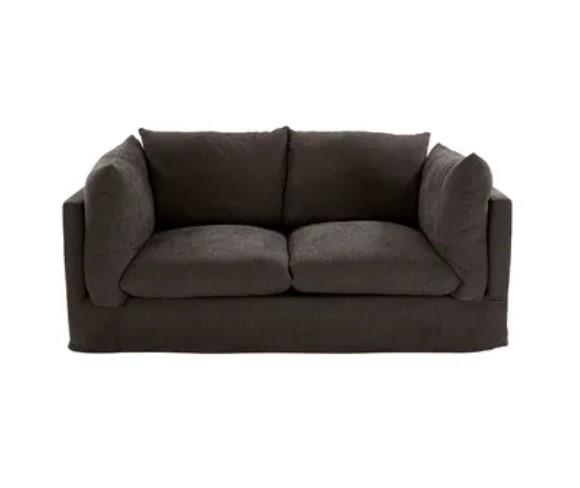 Ella Charcoal Sofa - 2 Seat