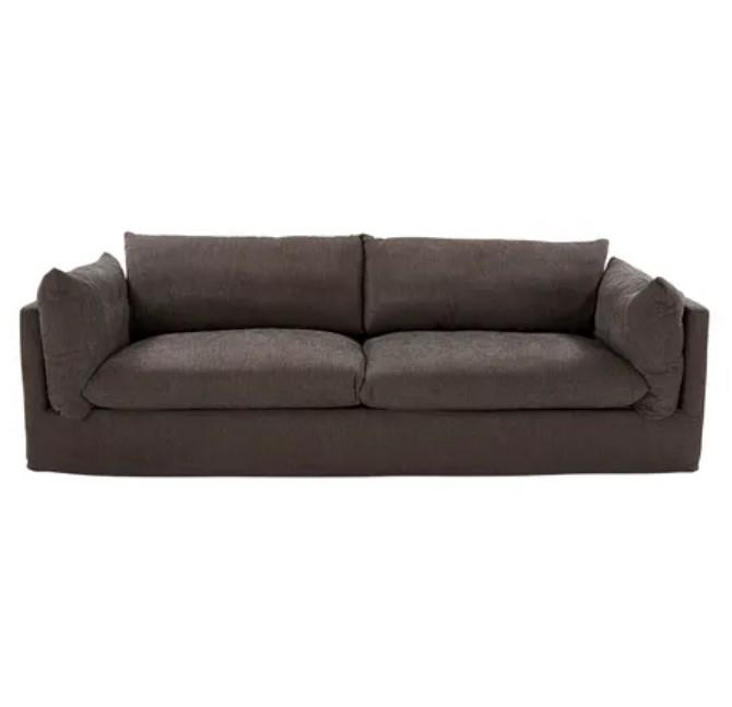 Ella Charcoal Sofa - 4 Seat