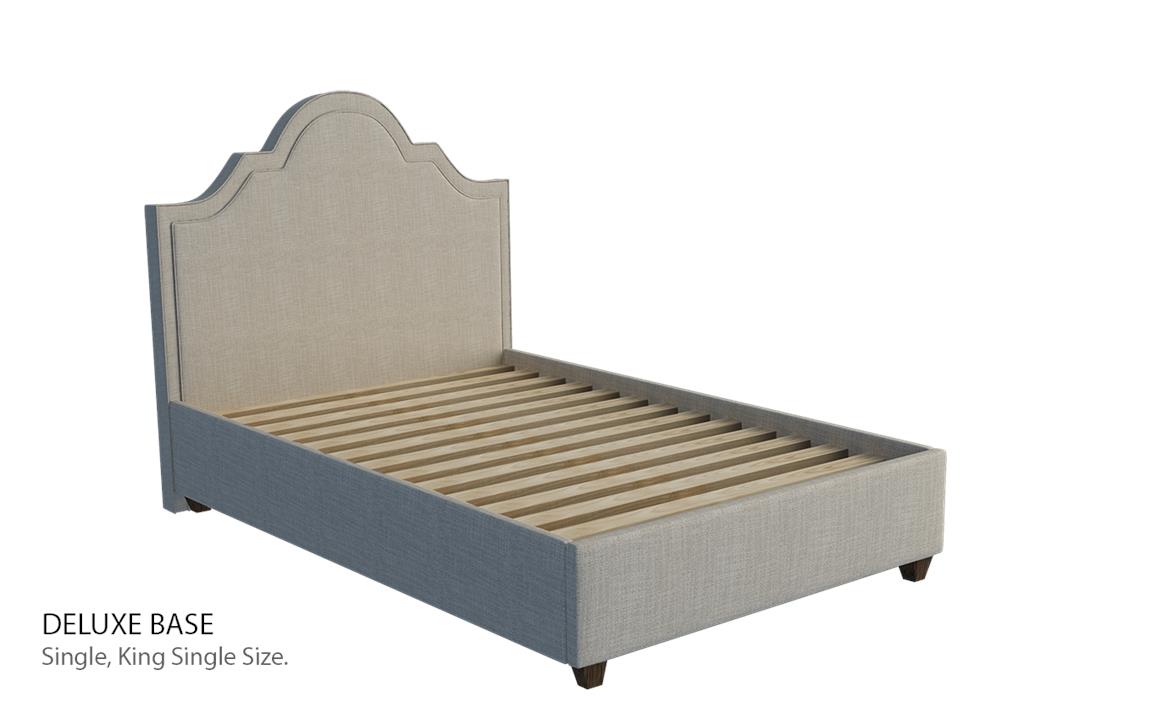Ella custom bed with choice of standard base