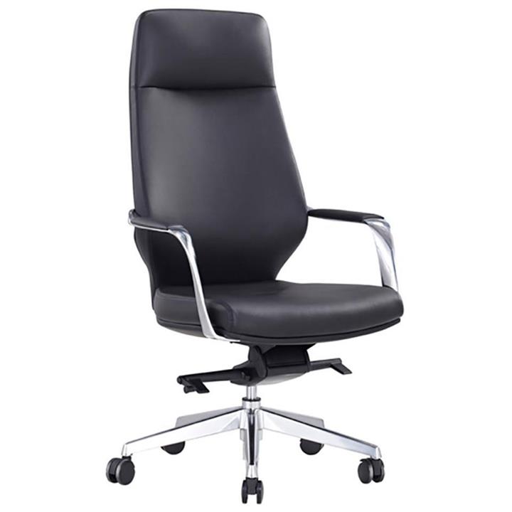 ELON Black PU Leather High Back Executive Office Chair