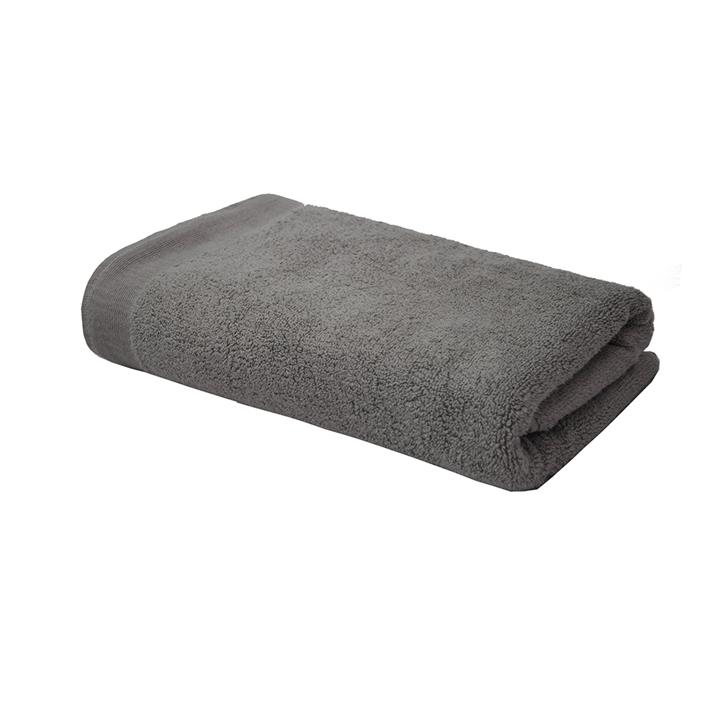 Elvire Bath Sheet 80x160cm Pewter