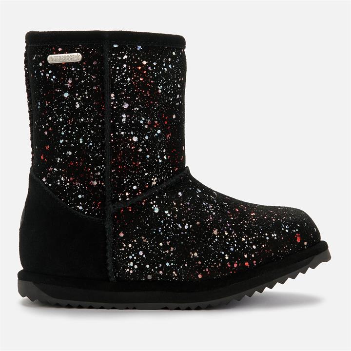 EMU Australia Kids' Galaxy Brumby Waterproof Boots - Black - UK 8 Toddler