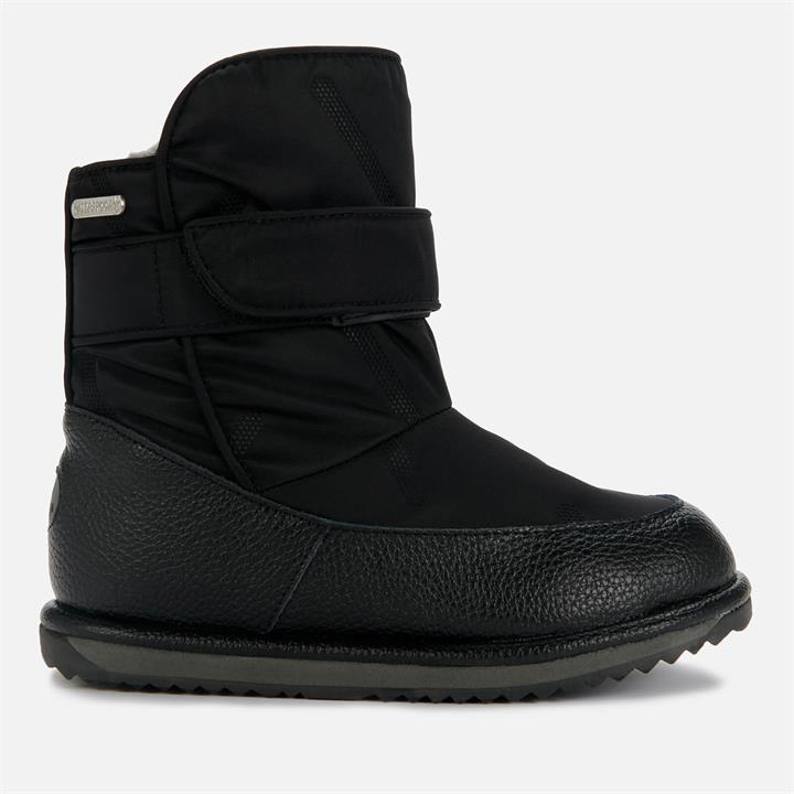EMU Australia Kids' Roth Quilt Lined Boots - Black - UK 9 Kids