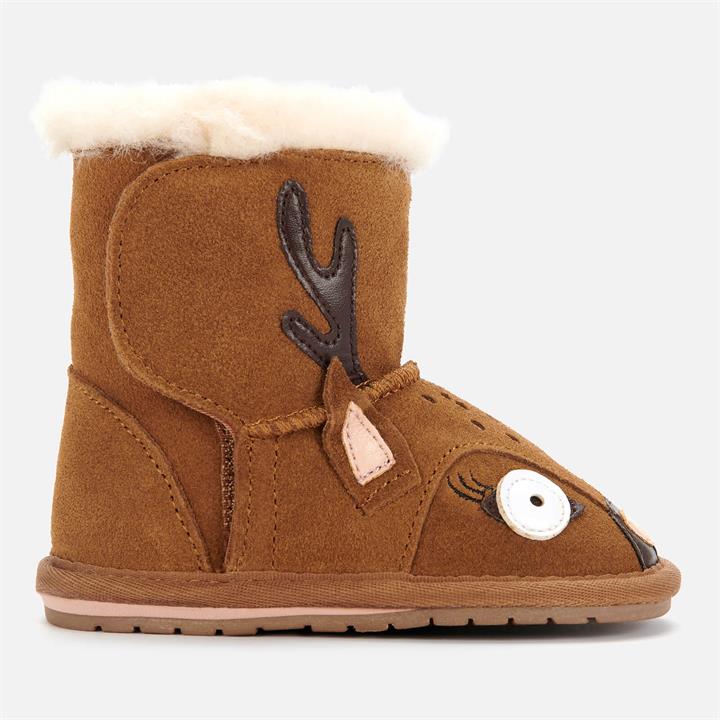 EMU Australia Toddlers' Deer Walker Boots - Chestnut - UK 6-12 Months