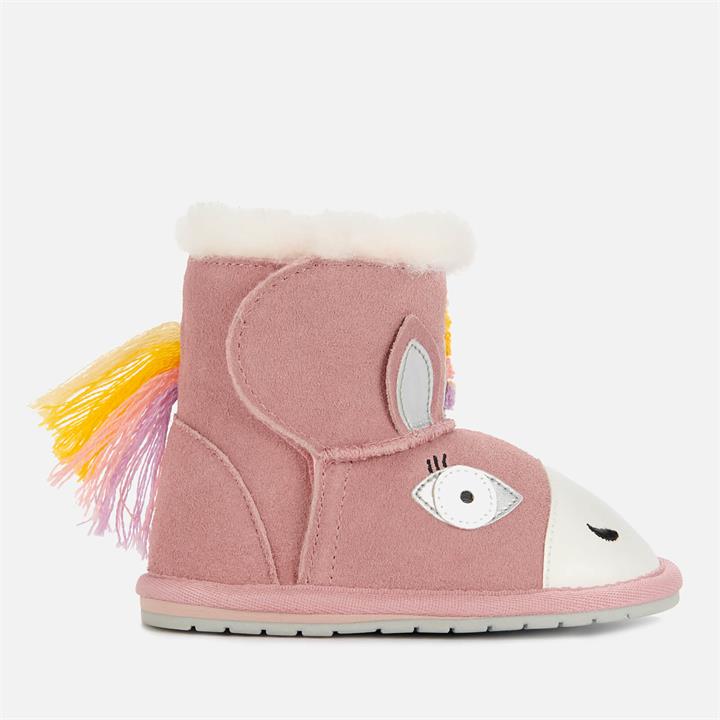 EMU Australia Toddlers' Magical Unicorn Walker Boots - Pale Pink - UK 12-18 Months
