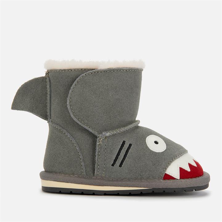 EMU Australia Toddlers' Shark Walker Boots - Putty - UK 12-18 Months