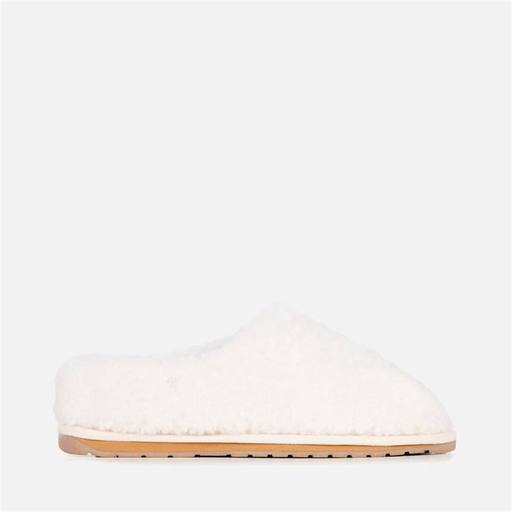 EMU Australia Women's Joy Teddy Wool Mule Slippers - Natural - UK 3