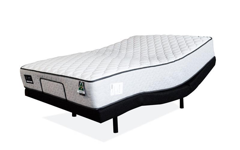 Enliven electric adjustable base with domino victoria mattress - ah beard