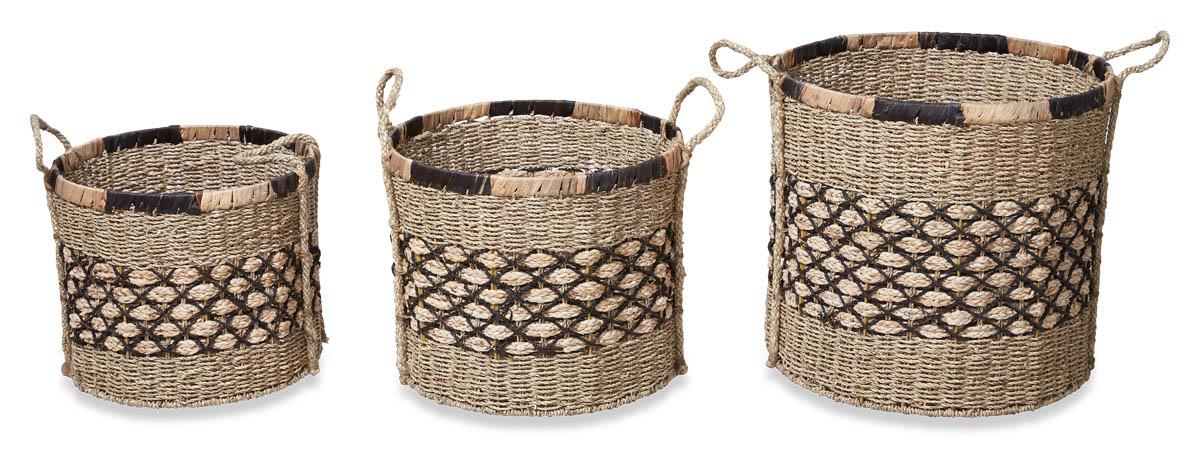 Equador S/3 Rnd Baskets-BN