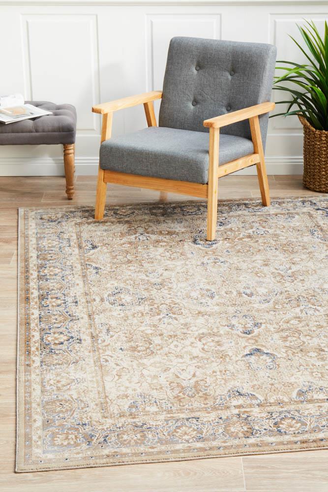 Esquire Ballad Traditional Cream Rug 330X240cm