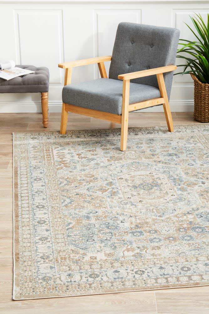 Esquire Central Traditional Beige Rug 330X240cm