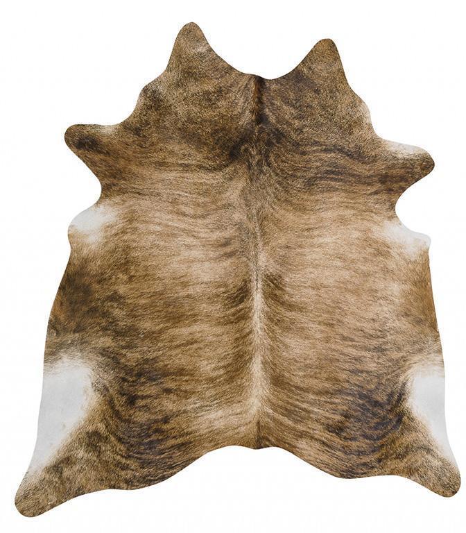 Exquisite Natural Cow Hide Brindle 170x180cm