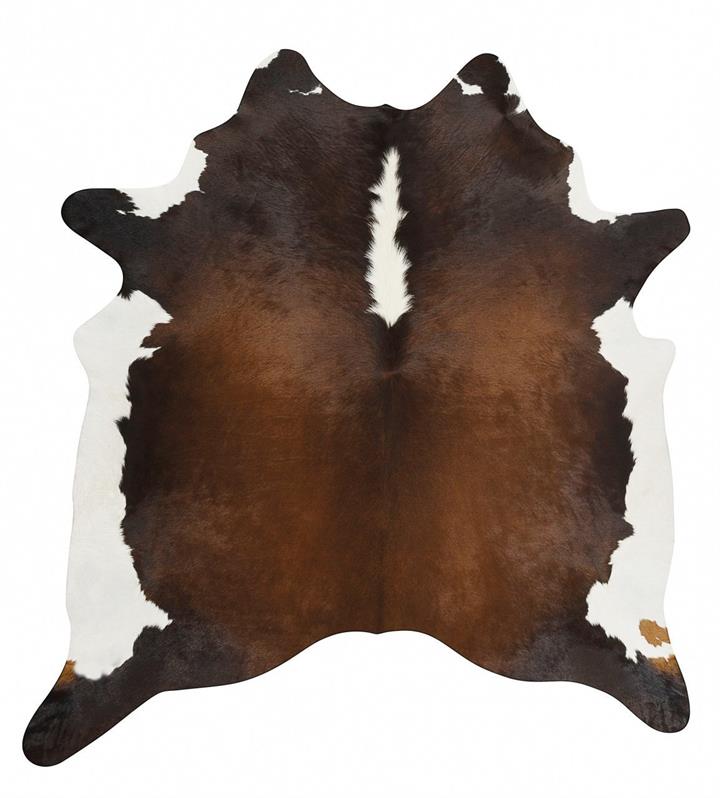 Exquisite Natural Cow Hide Chocolate 170x180cm