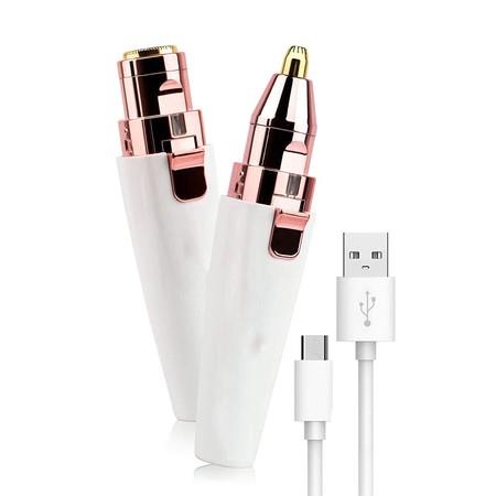 Eyebrow Trimmer & Facial Hair Remover for women Rechargeable