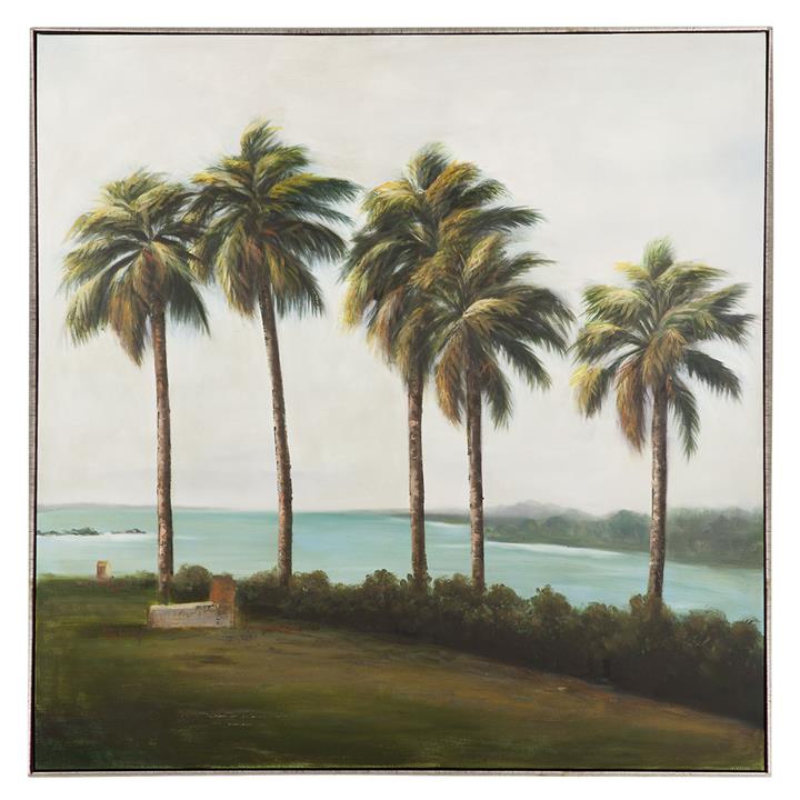 Family Tree Oil On Canvas Painting