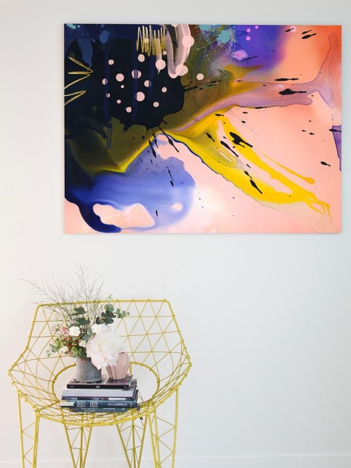 Farewell - Black Box Frame Canvas - 120x90 - Landscape