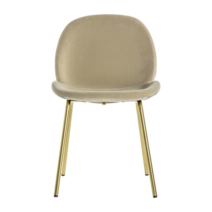 Fauci Chair Oatmeal Velvet