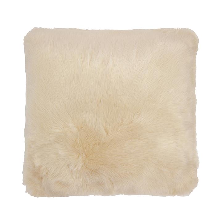 Faux Fur Cushion 50x50cm Nougat