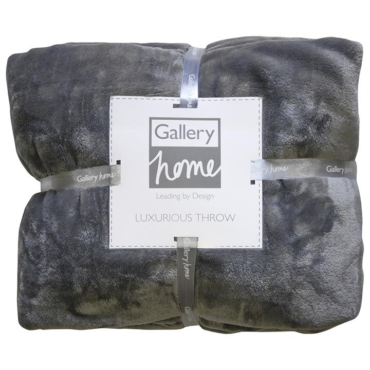 Fedella Throw Mid Grey