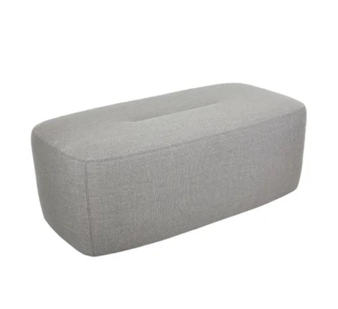 Felix Ottoman In Soft Grey