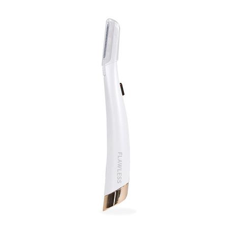 Flawless Dermaplane Glo Lighted Facial Exfoliator - Non-Vibrating (White)
