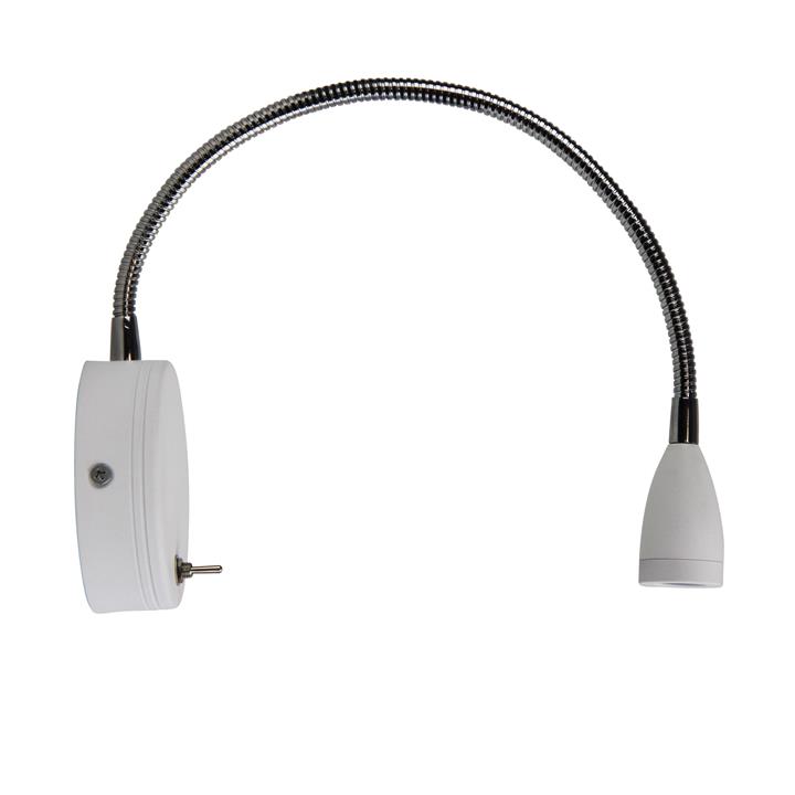 Flexi 3W Wall Light Satin White