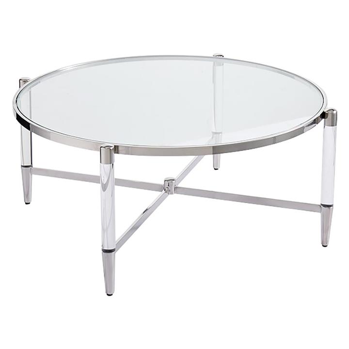 Floating Coffee Table Silver