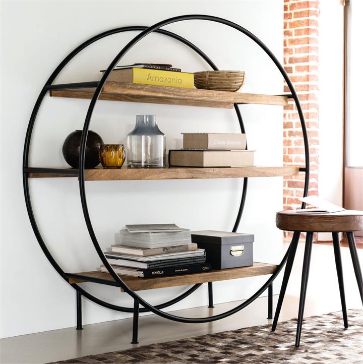 Floating Wheel Bookcase