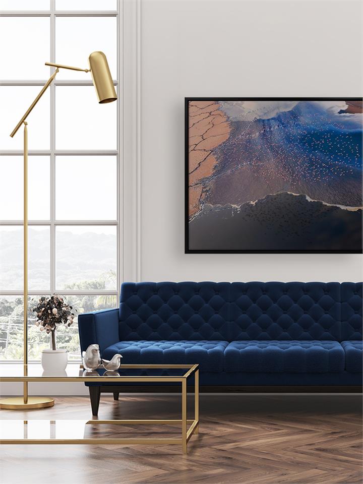 Flock Together - Oak Box Frame Canvas - 120x90 - Landscape