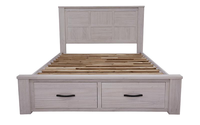Florida timber storage wooden bed - suite options