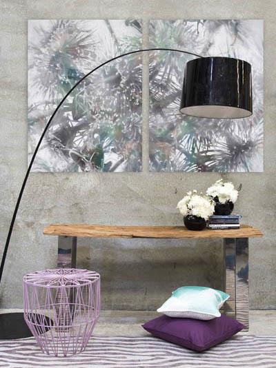 Flowering Gum I - Black Box Frame Canvas - 100x75 - Portrait