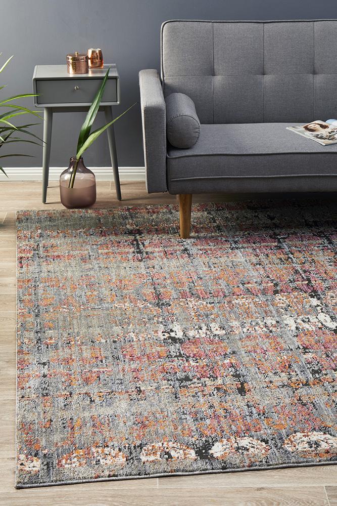 Fluid Eve Modern Rust Rug 400x300cm