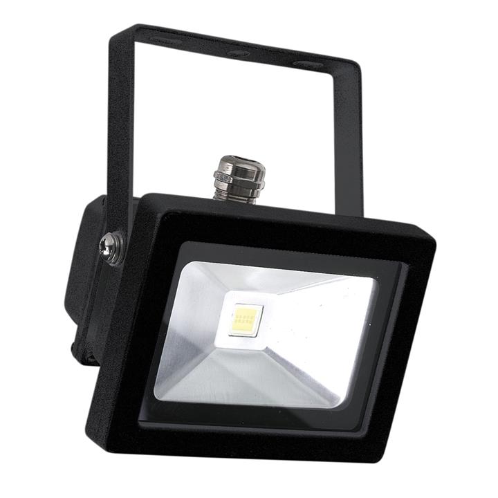 Foco 10W Led Flood Light Black Ip65