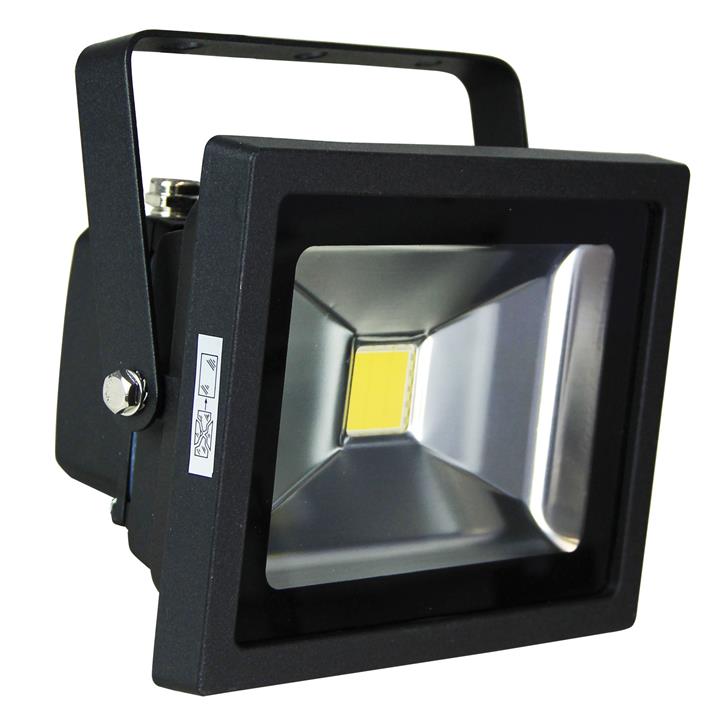 Foco 20W Led Flood Light Black Ip65