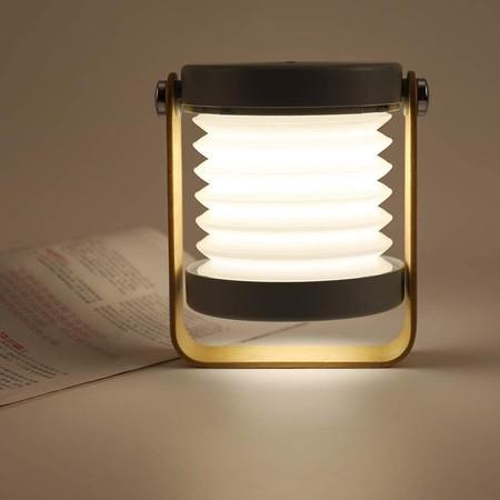 Foldable Lantern Lamp, LED Warm Light Bedside Lamp,Touch Switch Dimmable Control, For Reading/Walking/Sleeping/Gifts