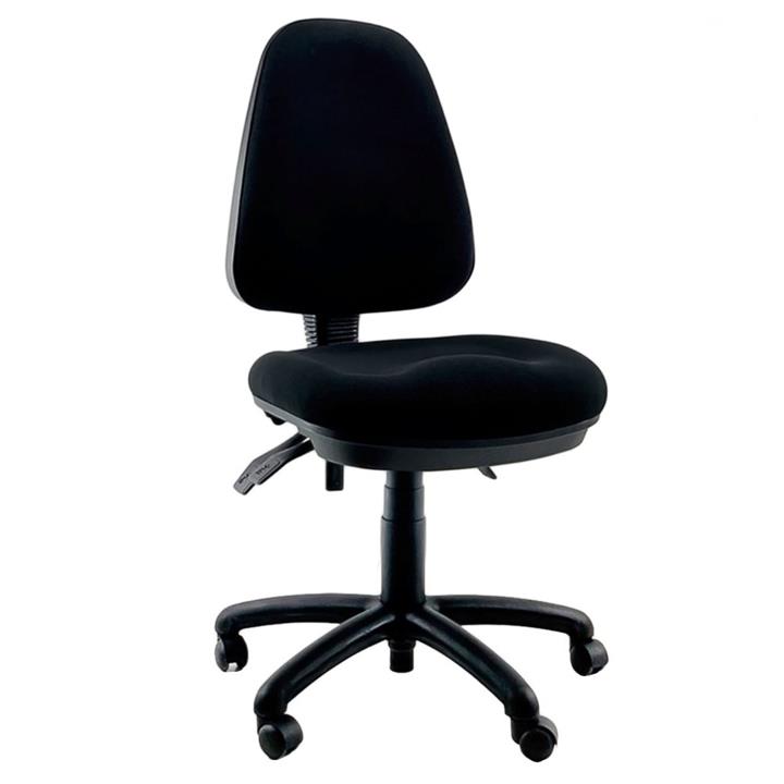 Forte Afrdi High Back Australian Made Office Task Chair Contoured Bump Seat