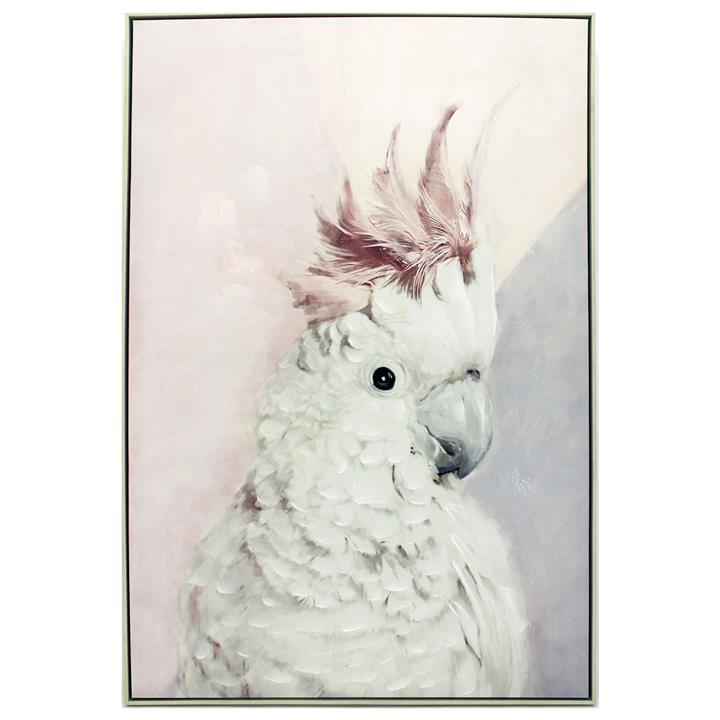 Framed Cockatoo Painting83x123cm