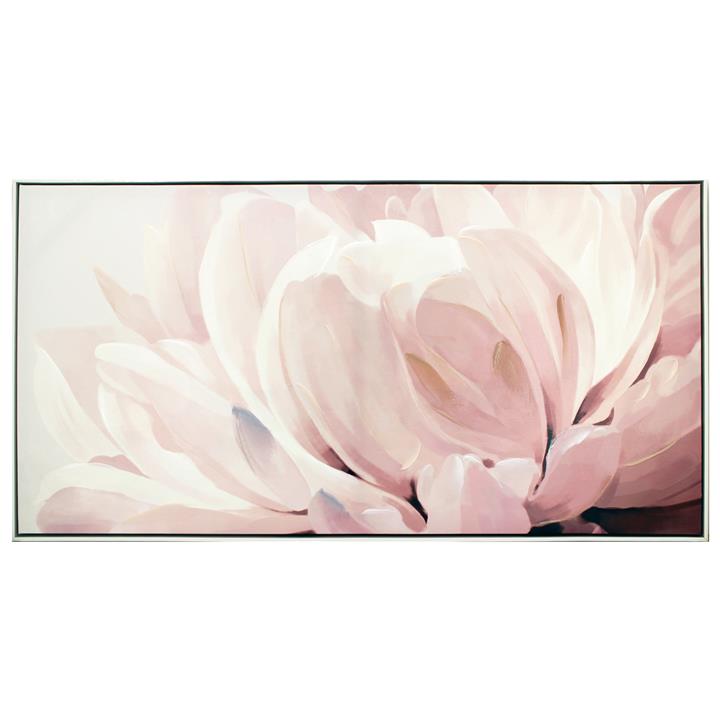 Framed Floweret Painting123x63cm