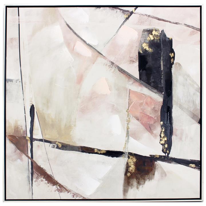 Framed Rani Painting 83x83cm