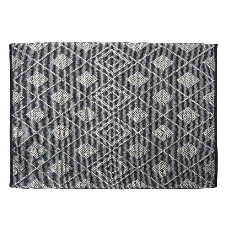 Freddie Rug Black Natural
