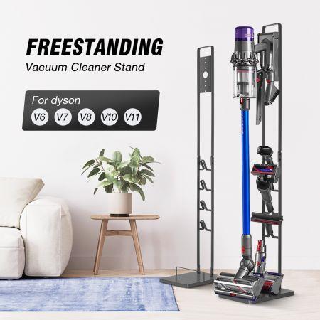Freestanding Dyson Cordless Vacuum Cleaner Metal Stand Rack Hook V6 V7 V8 V10 V11 V12 V15 Grey