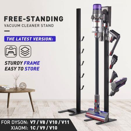 Freestanding Vacuum Stand Holder Stable Metal Stand Cleaner Rack for Dyson V7 V8 V10 V11 Xiaomi 1C V9 V10 V12